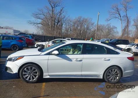 2015 Hyundai Sonata Sport from USA, damaged, VIN 5NPE34AF1FH050005